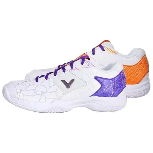 Dragon Ball Z × VICTOR Sports and comfortable low-top badminton shoes for men and women, bright white
