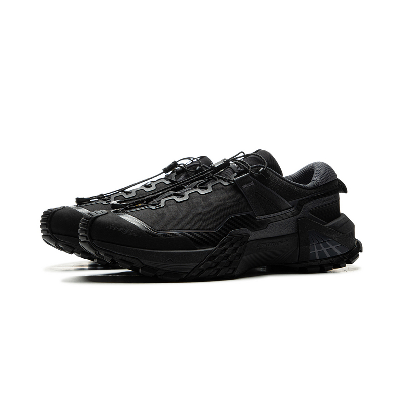 Li Ning Outdoor CF Tracing, Xingchuan Pro Low top Hiking Shoes Unisex Black
