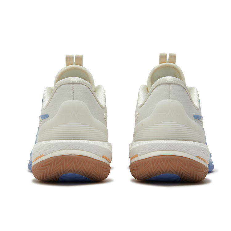 361° BIG3 6.0 Cushioning Slip Resistant Abrasion Resistant Coverage Low top Basketball Shoes Men’s White Blue