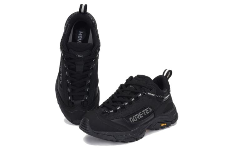 KOLON SPORT Move Cushioning Slip Resistant Abrasion Resistant Low top Hiking Shoes Unisex Black