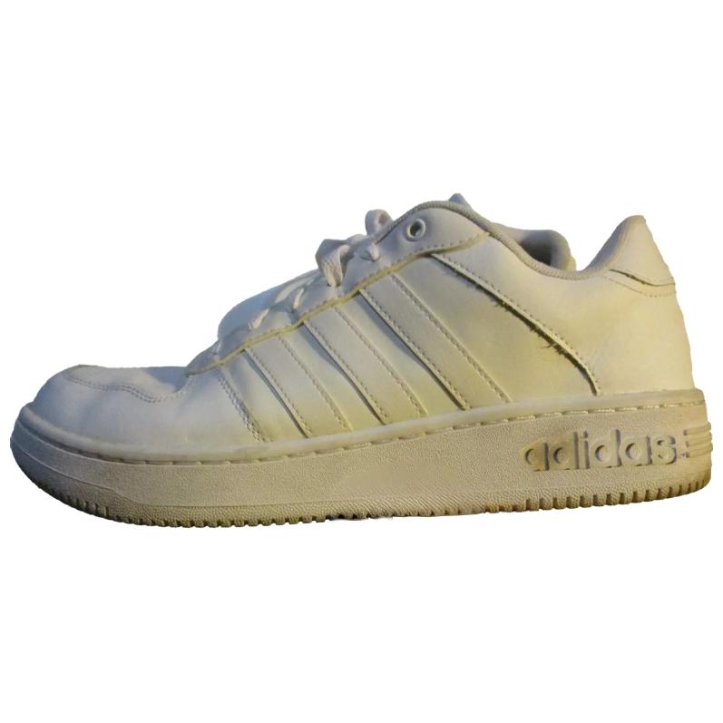 Adidas NEO Slip Resistant Abrasion Resistant Low top Tennis Shoes Men's White
