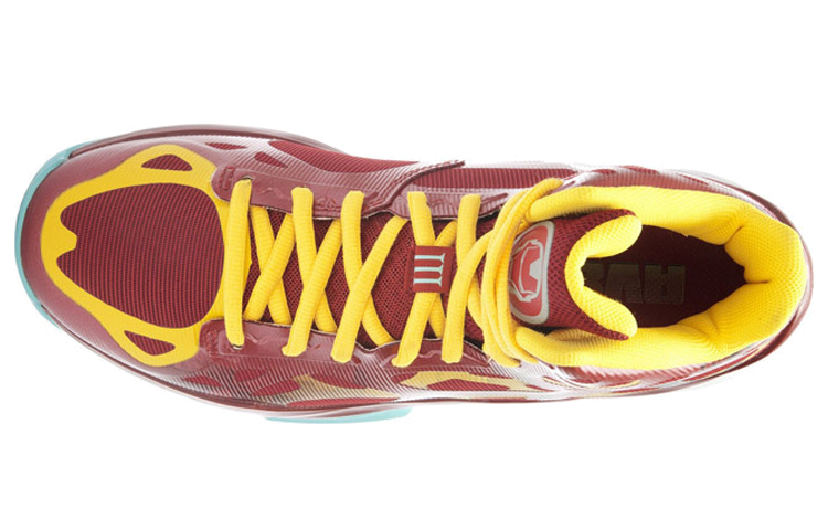 Li Ning BB LITE 3 The Avengers Collection Iron Man Textile, Synthetic Leather, TPU