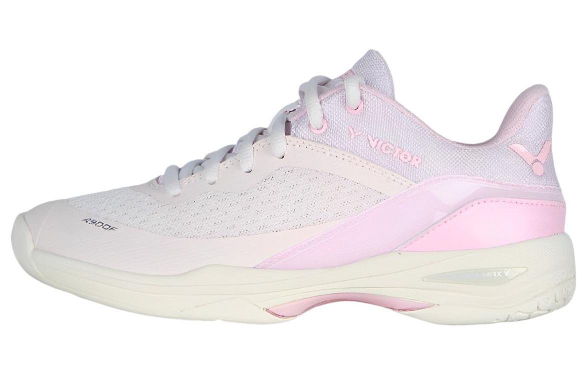 VICTOR Slip Resistant And Breathable Low top Badminton Shoes Women’s Pink