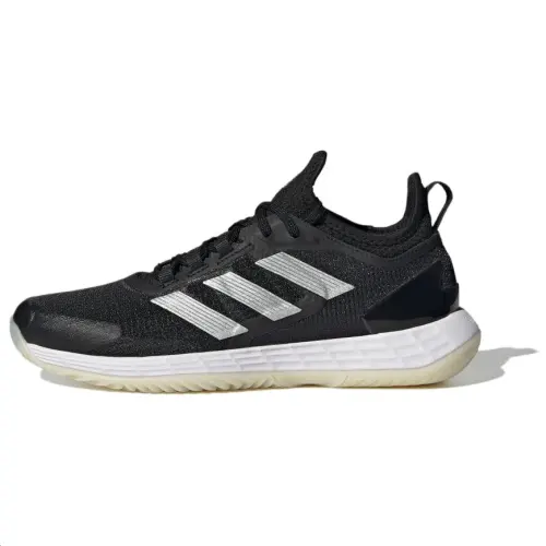 Adidas Adizero Ubersonic Abrasion Resistant Low top Tennis Shoes Women's Black White