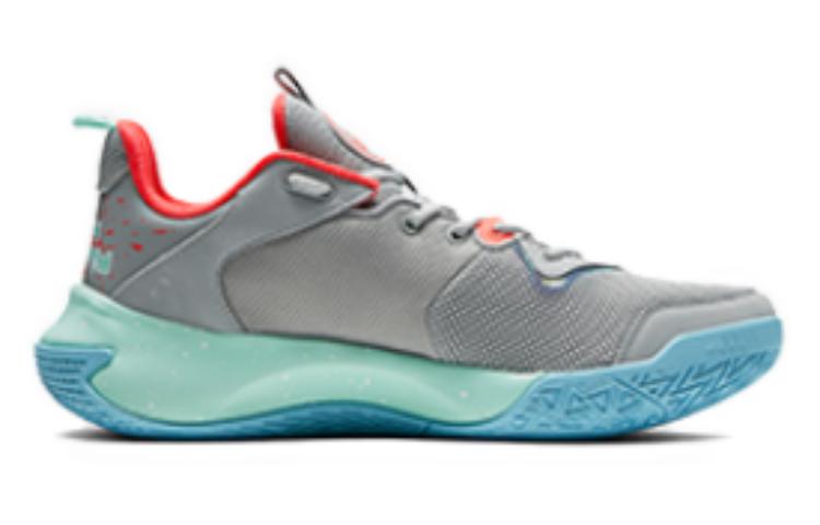 PEAK Slip Resistant Abrasion Resistant Low top Basketball Shoes Men’s Iron Gray