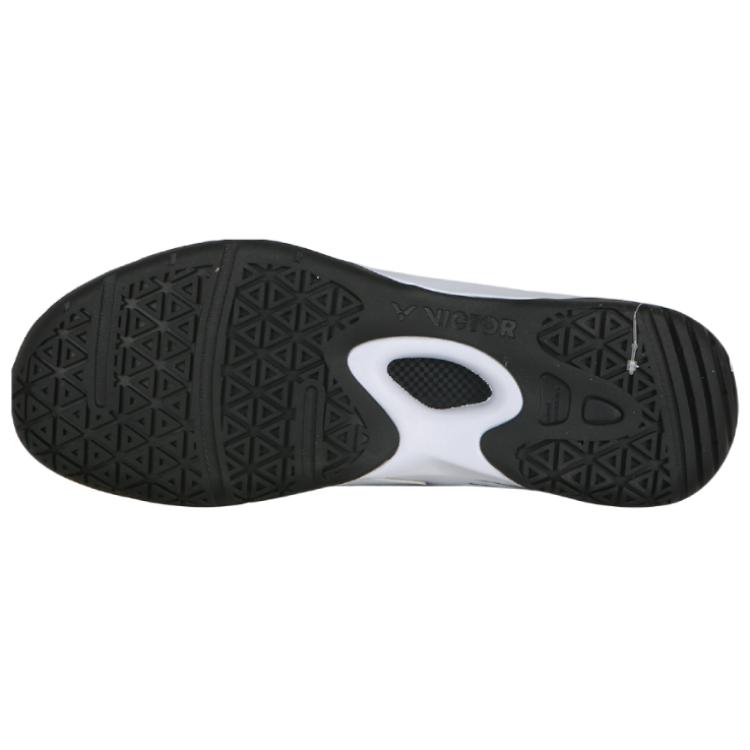VICTOR Slip Resistant Badminton Shoes Unisex White Black