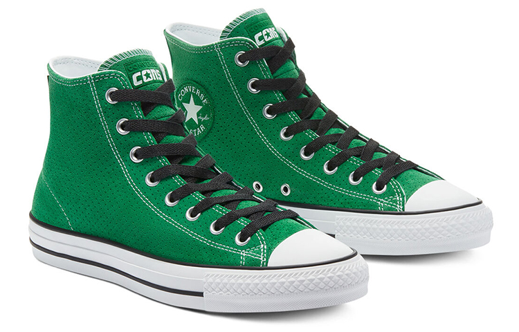 Кеды Converse Chuck Taylor All Star Pro High Top (зеленые) — фото 3