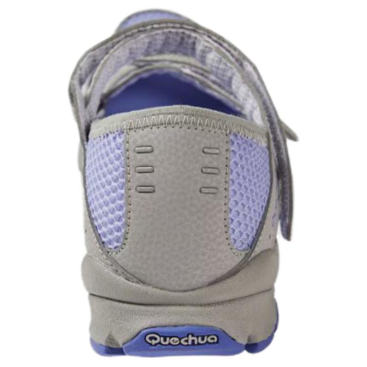 DECATHLON Quechua NH150 Fresh Round Tip Cushioning, Wear Resistant Low top Hiking Shoes Women’s Blue Gray