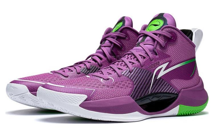 Li Ning Ultra Light Cushioning Slip Resistant Abrasion Resistant Cushioning Slip Resistant Abrasion Resistant Mid top