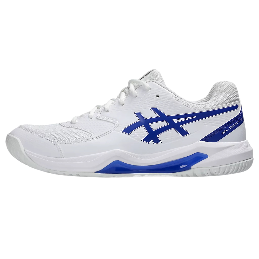 ASICS Gel Dedicate 8 Synthetic Leather Low top Tennis Shoes Men’s White