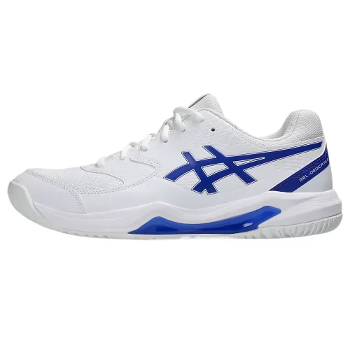 ASICS Gel Dedicate 8 Synthetic Leather Low top Tennis Shoes Men's White
