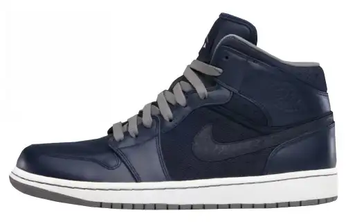 Jordan 1 Phat Mid Obsidian Cool Grey