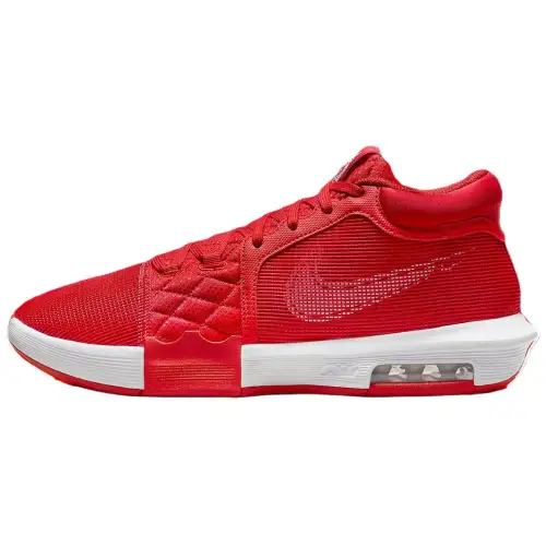 Nike LeBron Witness 8 Abrasion Resistant Breathable Mid top Basketball Shoes Men's Red