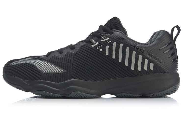 Li Ning Chameleon Ranger 4.0 TD Cushioning Slip Resistant Abrasion Resistant Low top Badminton Shoes Men’s Black