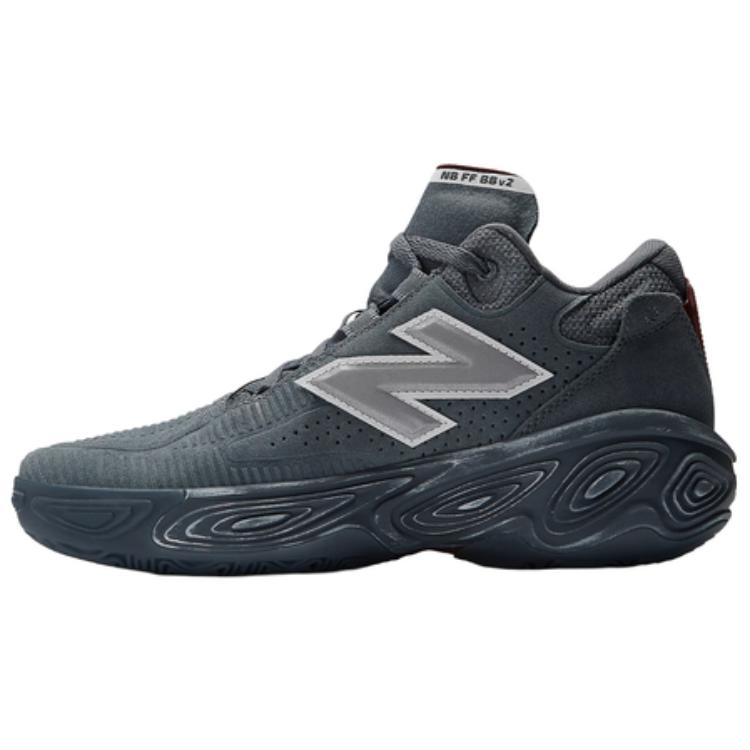 New Balance Fresh Foam BB Cushioning Mid top Basketball Shoes Unisex Gray