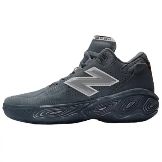 New Balance Fresh Foam BB Cushioning Mid top Basketball Shoes Unisex Gray