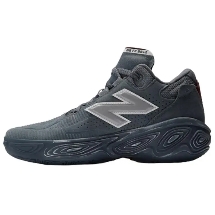 New Balance Fresh Foam BB Cushioning Mid top Basketball Shoes Unisex Gray