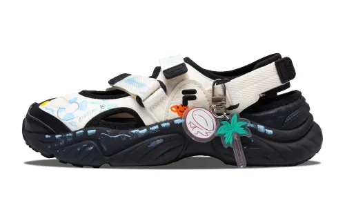 FILA FUSION Conch Seaside Party Beach Sandals Women's Blue