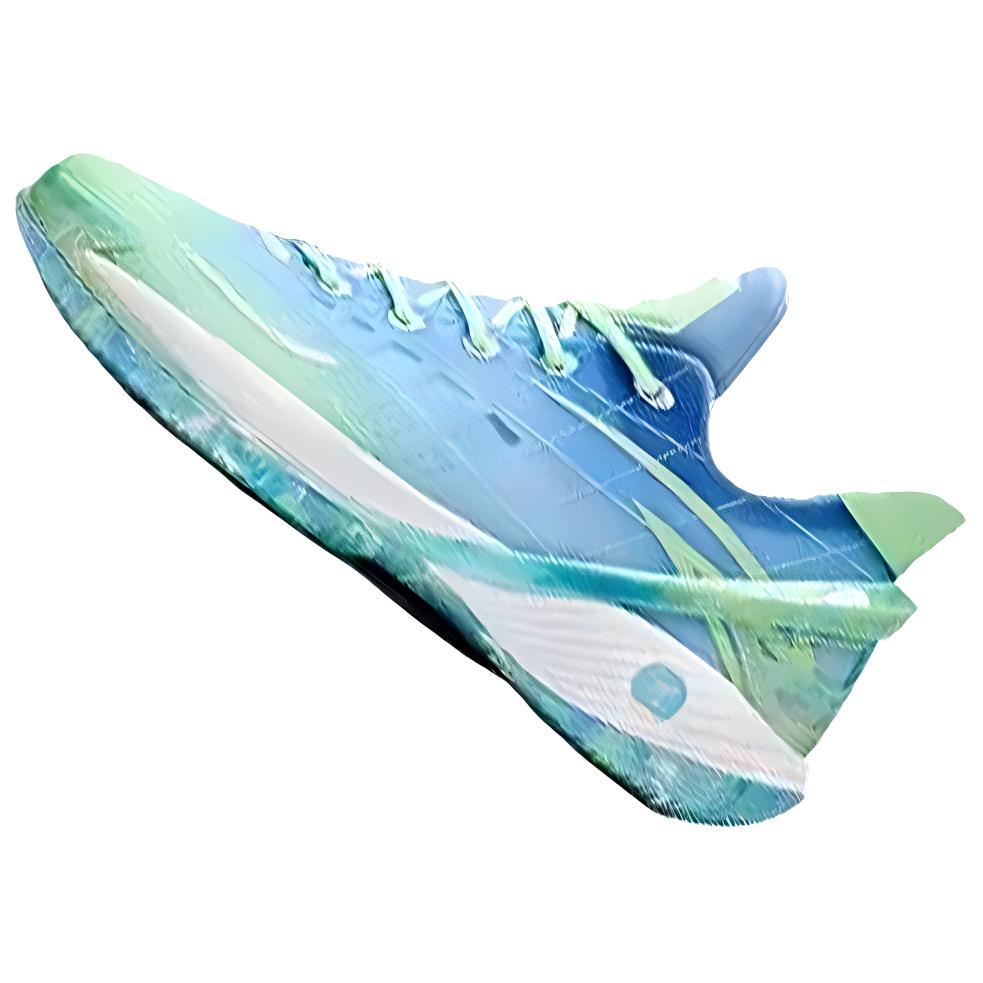 Anta Crazy 2024 Cushioning Slip Resistant Low top Basketball Shoes Men’s Blue Green