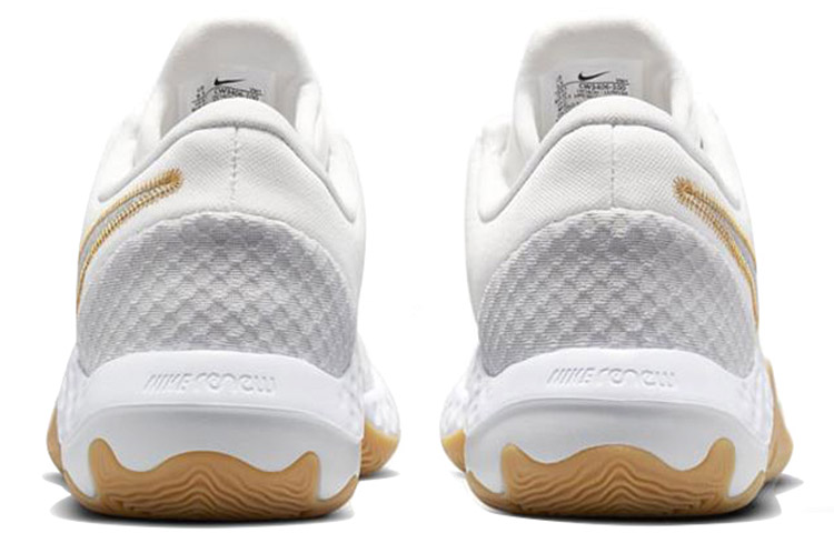 Мужские кроссовки Nike Renew Elevate 2 (бежево-оранжевые) — фото 5