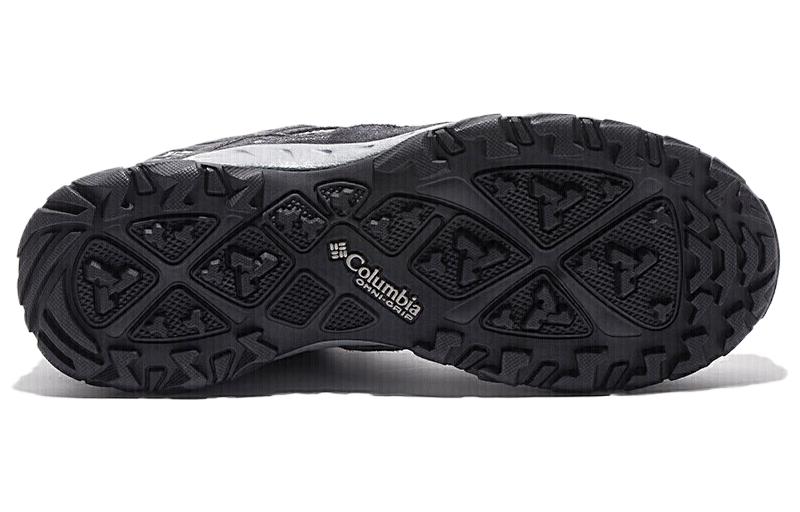 Columbia Hiking Breathable Cushioning Abrasion Resistant Lightweight Low top Hiking Shoes Men's Gray