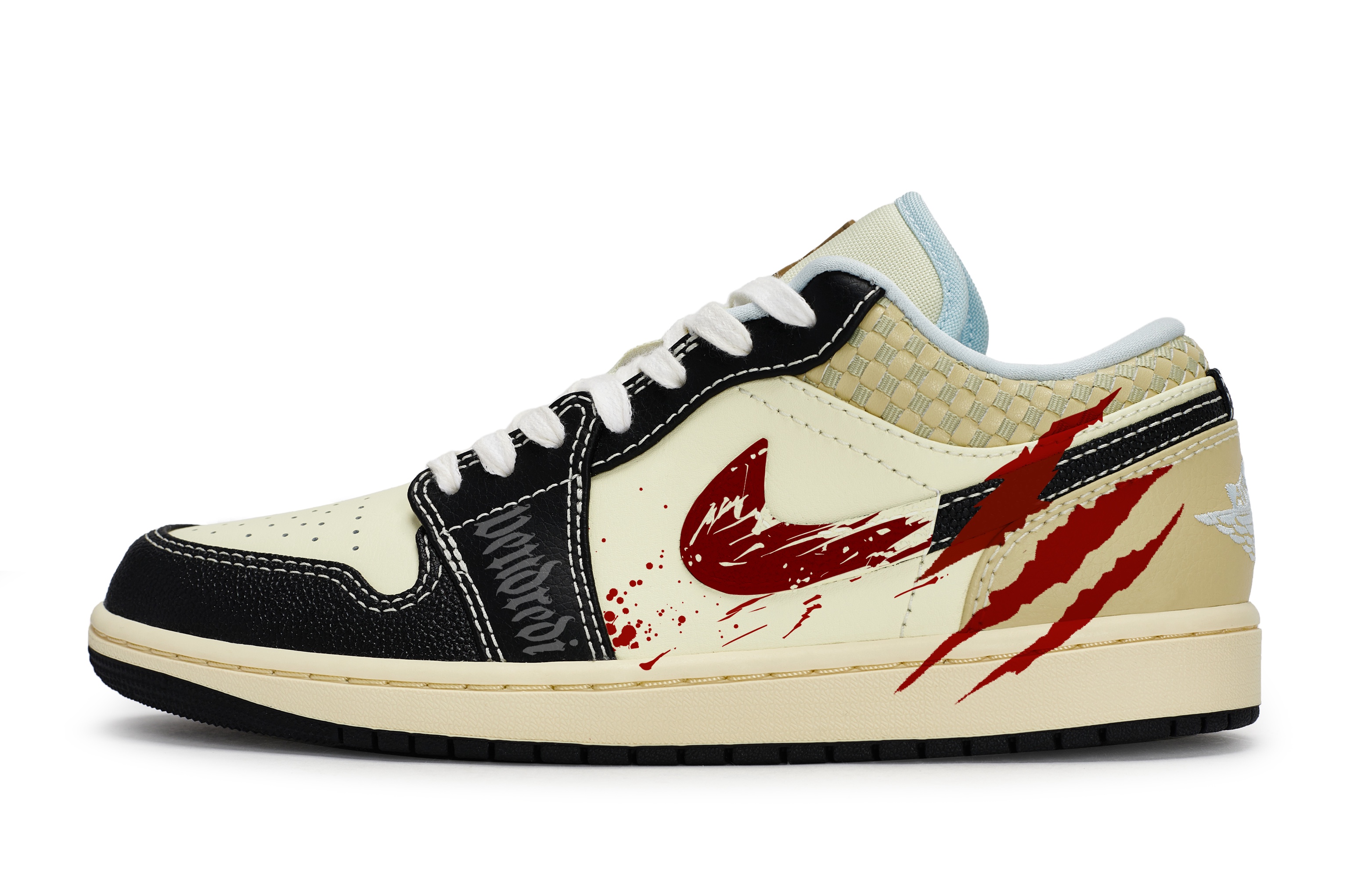 Jordan Air Jordan 1 811 Manufacturing, Bloodblade Sword Shadow, Special Shoe Box Abrasion Resistant Slip Resistant