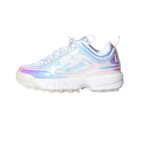 FILA Disruptor Low top Training Shoes Women's Rainbow Pink