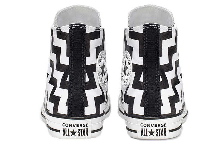 Женские кеды Converse Chuck Taylor All Star Glam Dunk High Top (черно-белый) — Чёрный / белый — фото 4