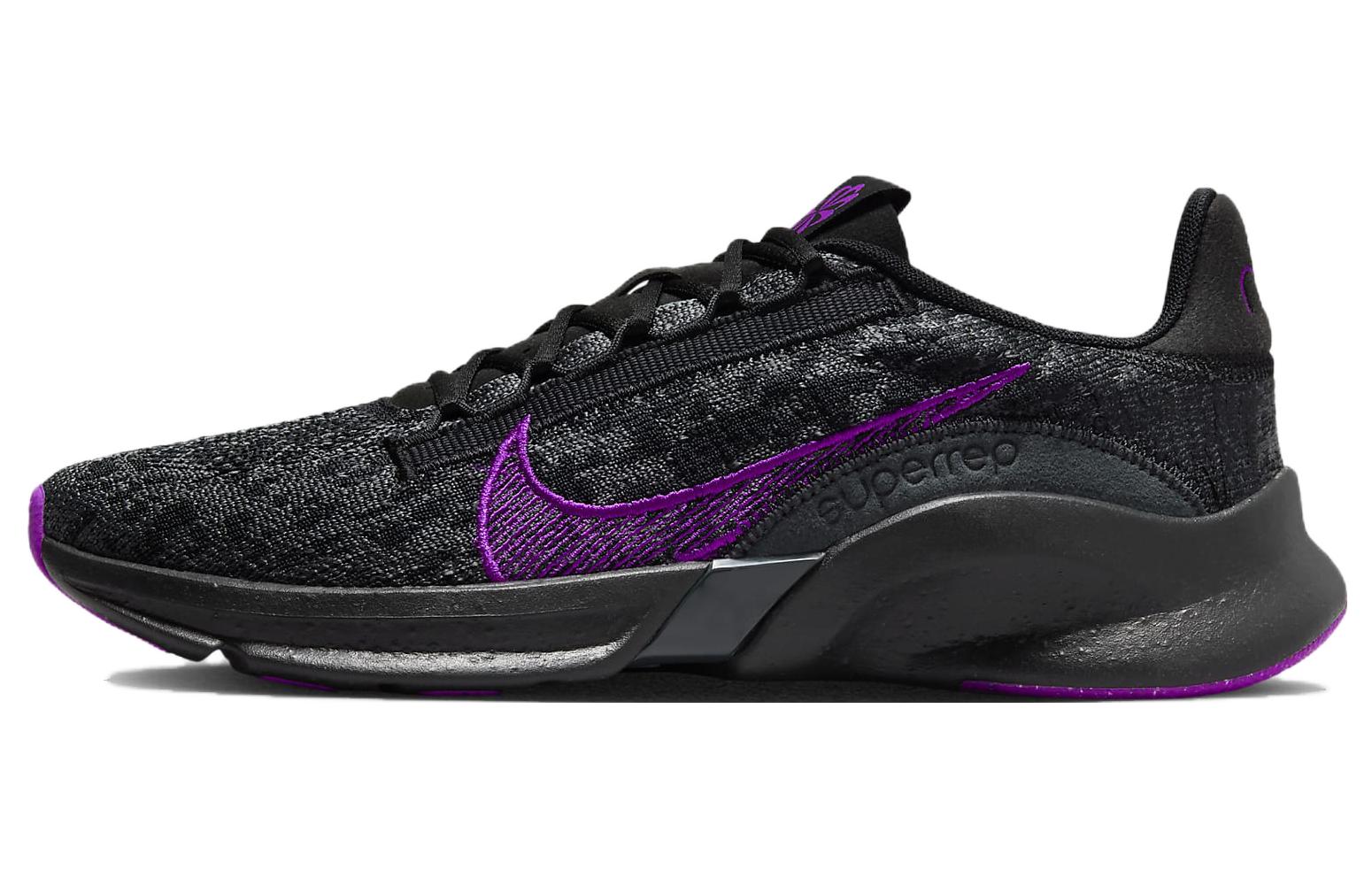 Nike SuperRep Go 3 Flyknit Next Nature ‘Anthracit Vivid Purple’ Women’s