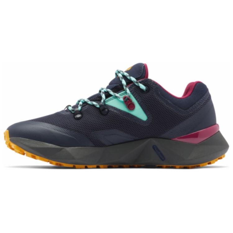 Columbia FACET 60 LOW OUTDRY Comfortable And Breathable Cushioning Waterproof Low top Hiking Shoes Women’s Dark Blue