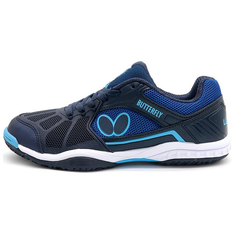 Butterfly Slip Resistant Abrasion Resistant Low top Training Shoes Unisex Dark Blue