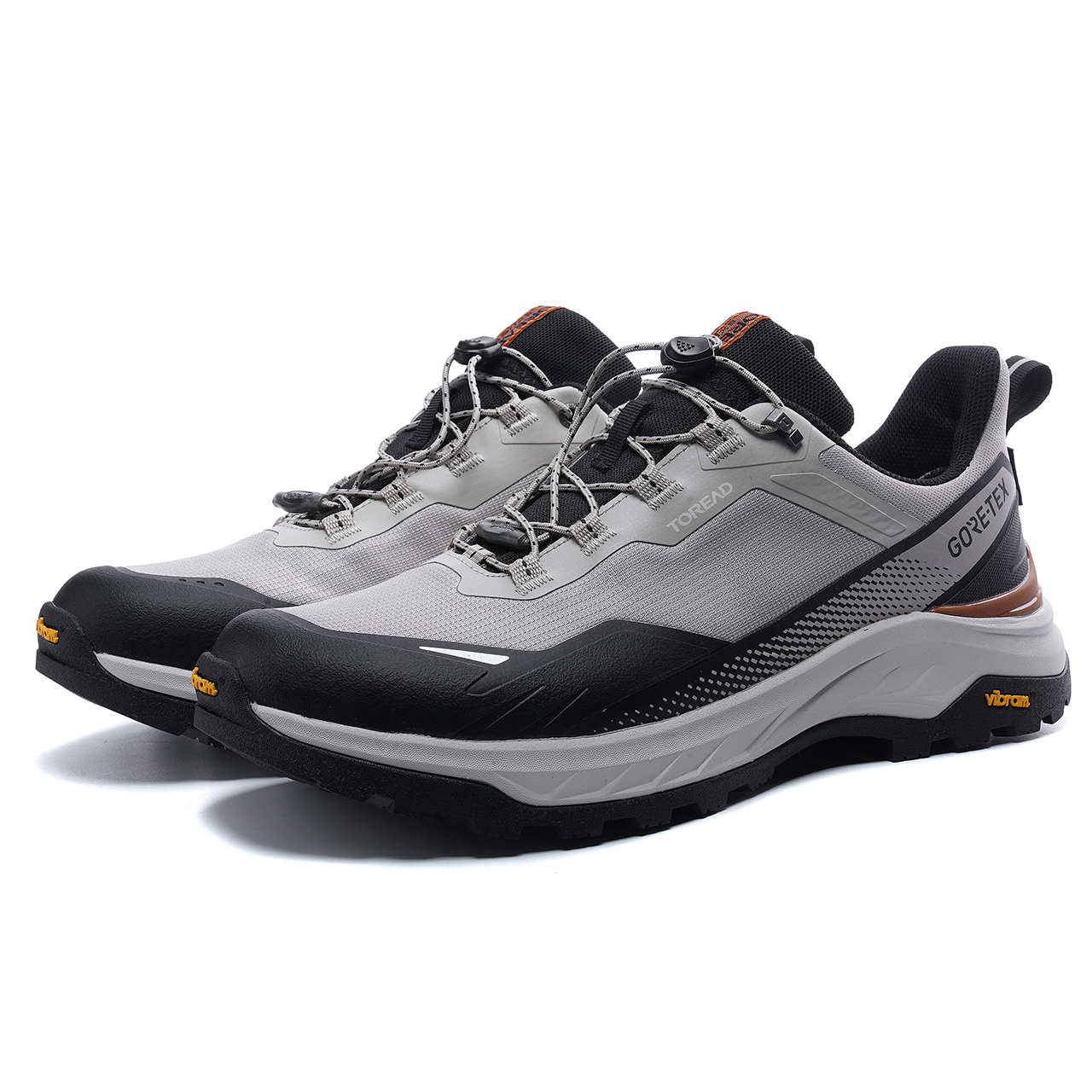 TOREAD Slip Resistant Abrasion Resistant Low top Hiking Shoes Men’s