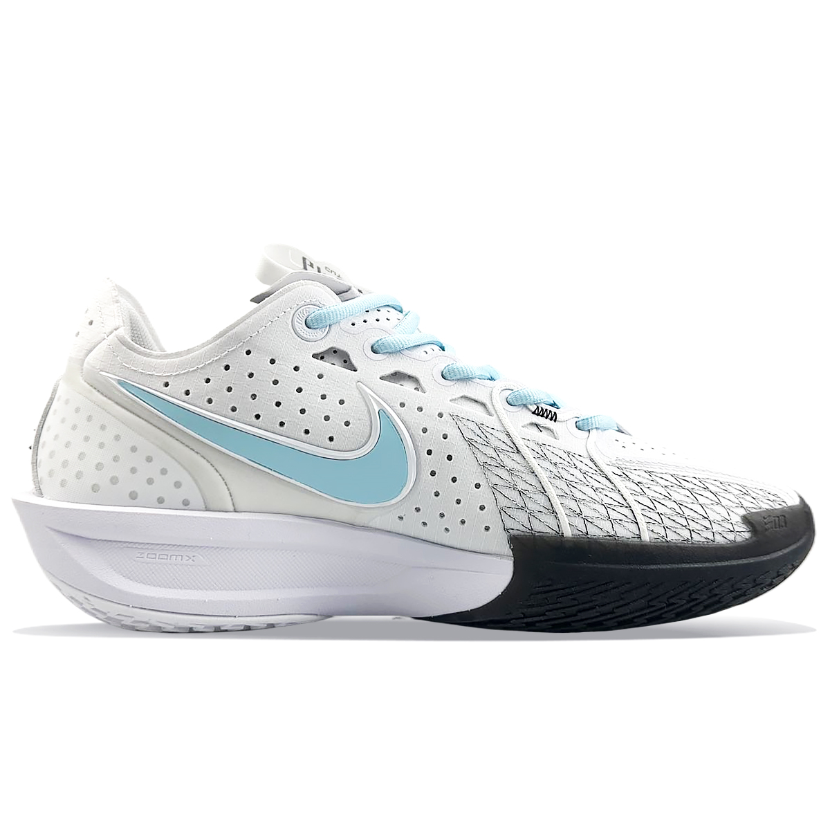 Nike G.T. Cut 3 Abrasion Resistant Low top Basketball Shoes Unisex Blue Black Asian Version