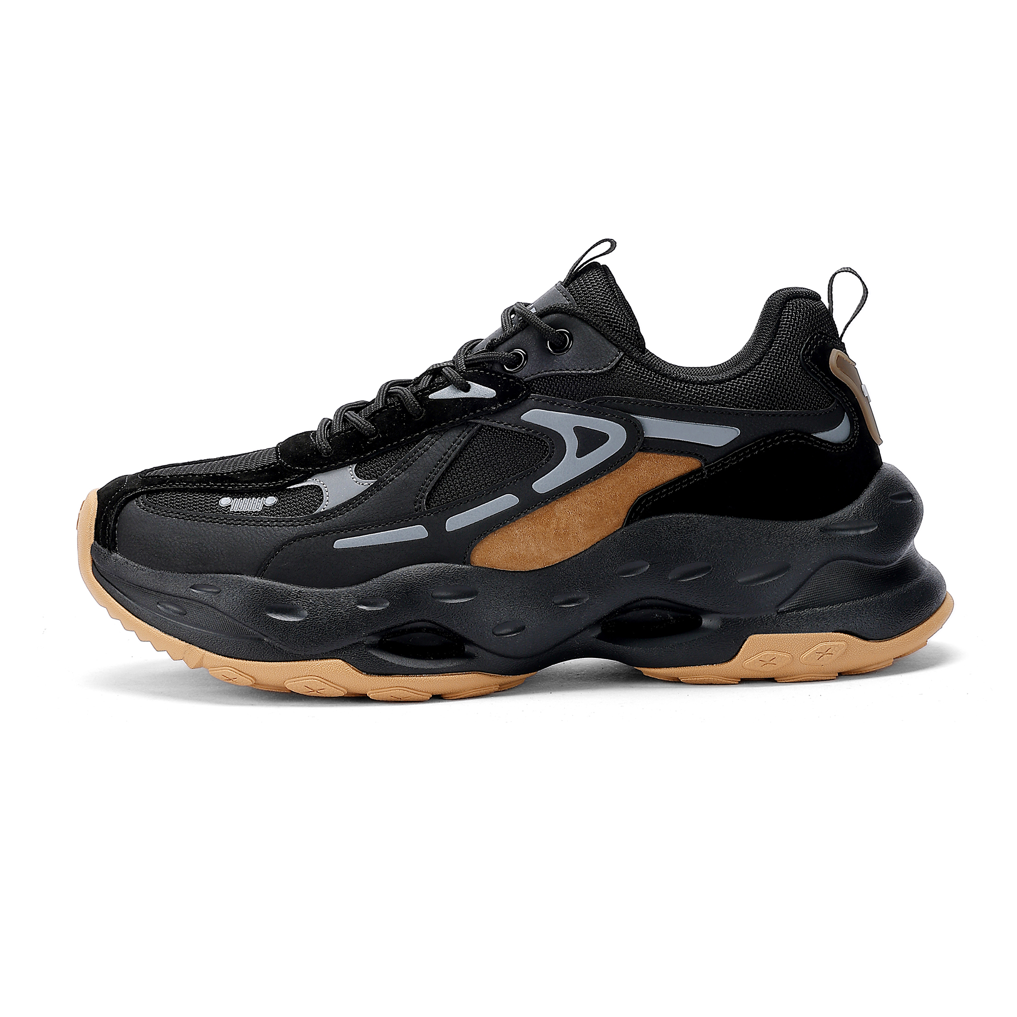 JEEP SPIRIT Darth Vader Abrasion Resistant, Breathable, Lightweight Coverage Low top Chunky Sneakers Men's