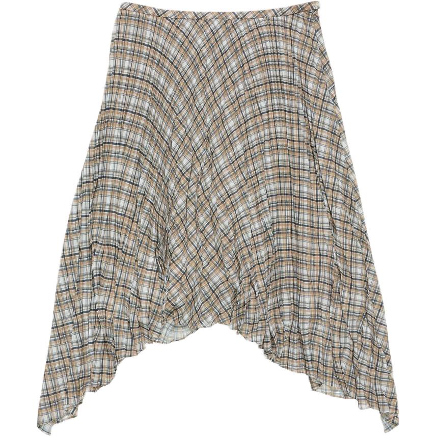Женская юбка Acne Studios SS26 (клечатая)
