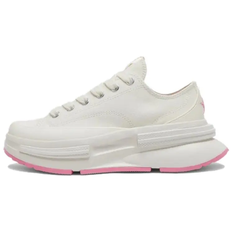 Converse Run Star Legacy CX Filled Platform Abrasion Resistant Height Increasing Low top Canvas Shoes Unisex White
