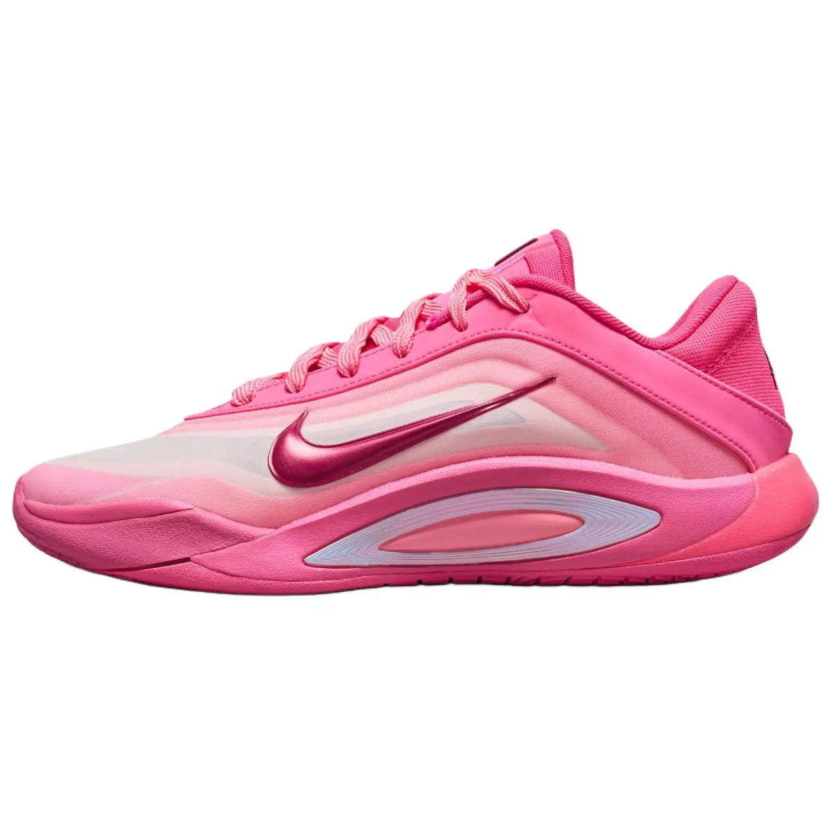 Nike A'One Low top Basketball Shoes Unisex Pink