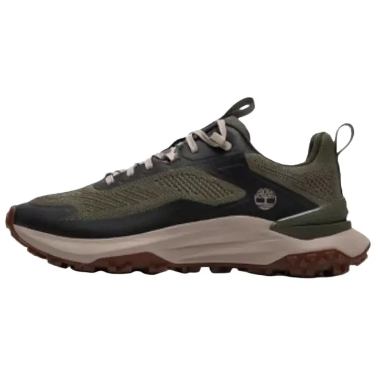 Timberland Motion Access Cushioning Breathable Lightweight Low top Hiking Shoes Men's Green Gray