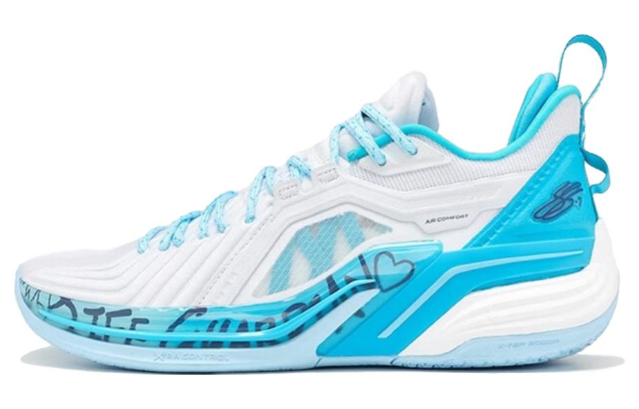 XTEP Jlin 3 JLIN3 Comfortable Cushioning Slip Resistant Abrasion Resistant Low top Performance Basketball Shoes Men’s