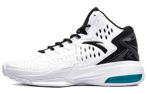 Anta KT3 Thompson Team team model shock-absorbing non-slip wear-resistant high-top basketball shoes men's white and black