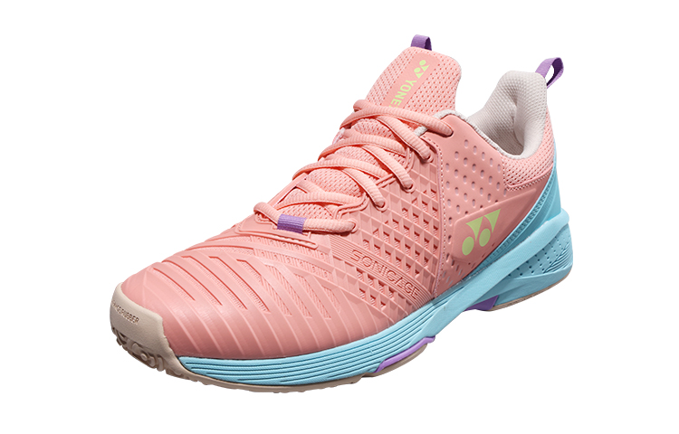 YONEX Power Cushion Sonikage 3 Low top Tennis Shoes Women’s Pink Blue