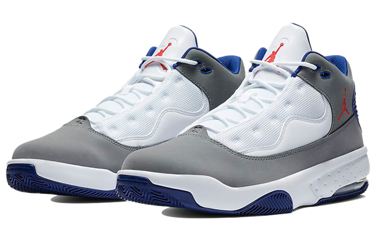 Jordan Max Aura 2 Grey Royal Blue
