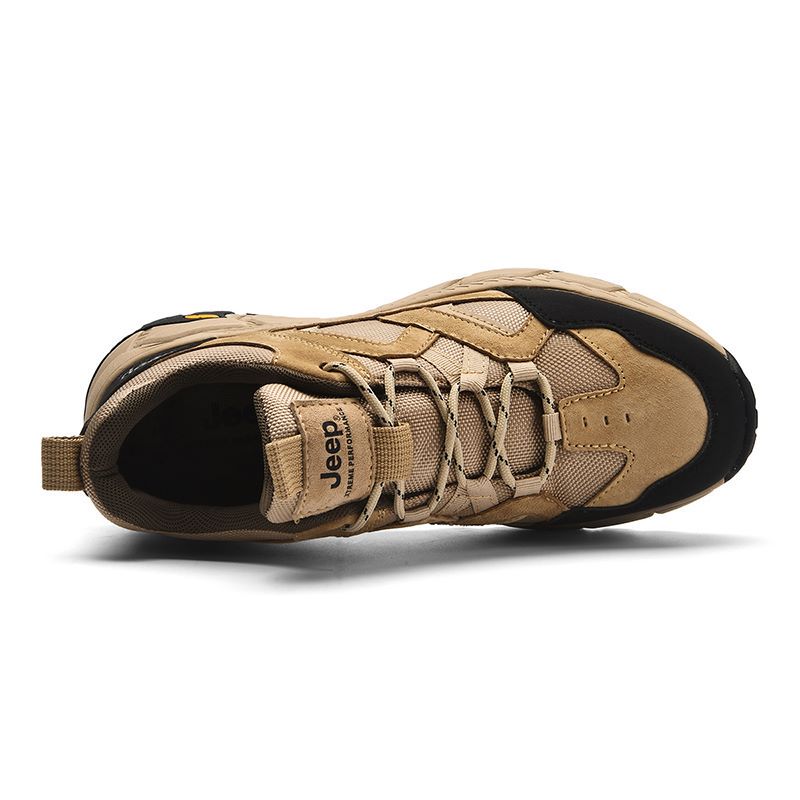 Jeep Slip Resistant Abrasion Resistant Low top Mountaineering Shoes Men’s