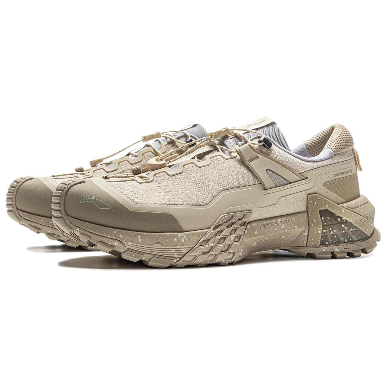 Li Ning Outdoor CF Tracing, Xingchuan Pro Abrasion Resistant Waterproof And Breathable Low top Hiking Shoes Unisex