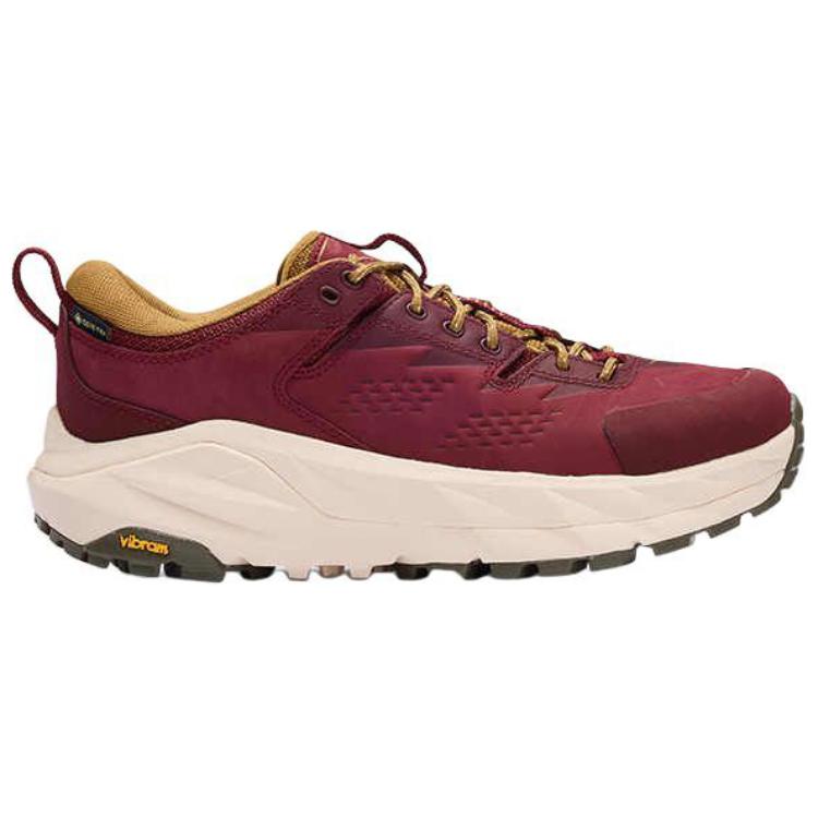 HOKA ONE ONE Kaha Wear resistant And Lightweight Low top Hiking Shoes Unisex Red