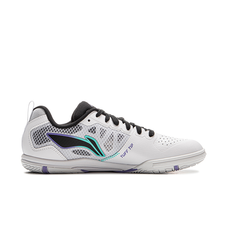 Li Ning Abrasion Resistant Breathable Low top Training Shoes Unisex White Black