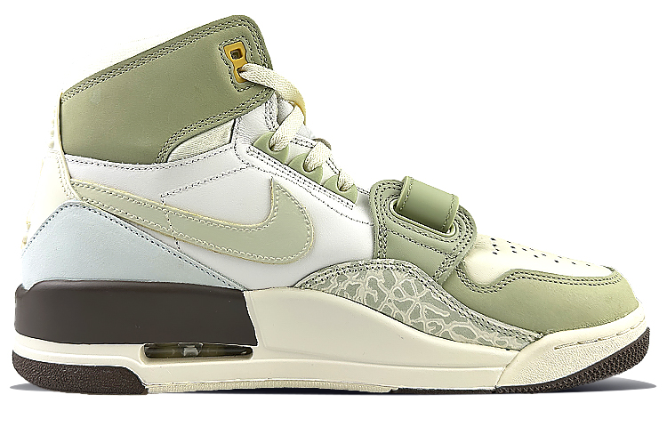 Jordan Legacy 312 High top Vintage Basketball Shoes Men’s Green