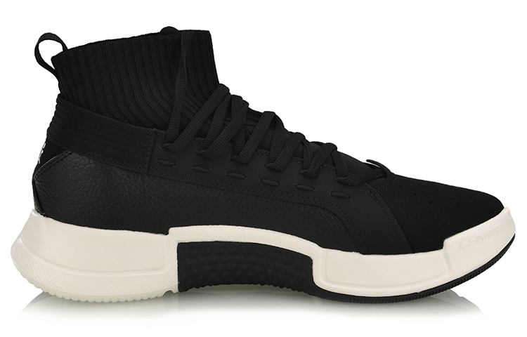 Li Ning Essence 2 Ws Textile, Synthetic Leather Cushioning Slip Resistant Abrasion Resistant Coverage Support High top