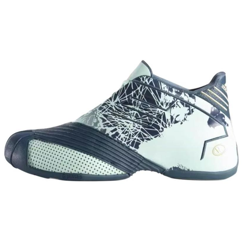Adidas T Mac 1 Slip Resistant Abrasion Resistant Mid top Basketball Shoes Men’s Graphite Green