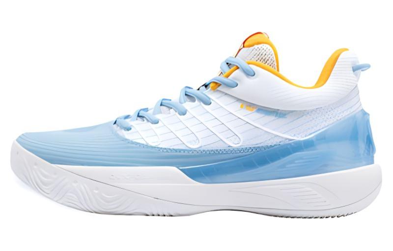 361° AG Sparkling 2.0 Denver Cushioning Slip Resistant Low top Basketball Shoes Men’s White Blue